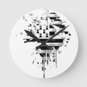 Try Brittany Breizh Round Clock