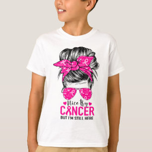 Try Cancer But I'm Still Here Breast Cancer Awaren T-Shirt