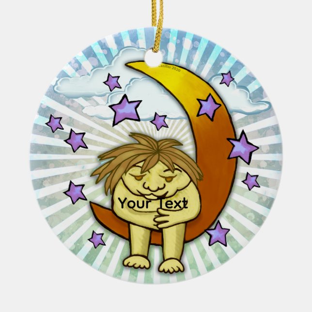 Try  ceramic tree decoration (Front)