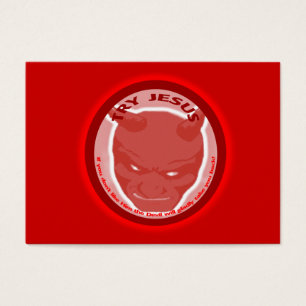 Try Jesus. If you don't like Him... Tract Card /