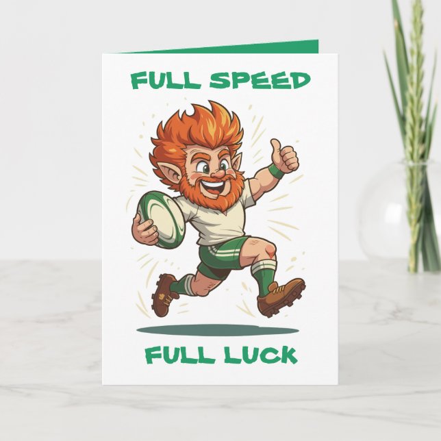 Try Line St Patricks Match Day Charge Card (Front)
