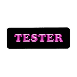 Try Me Fuchsia Pink 3D Tester Sample Contaners