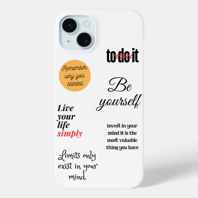 try to do it  Case-Mate iPhone case (Back)