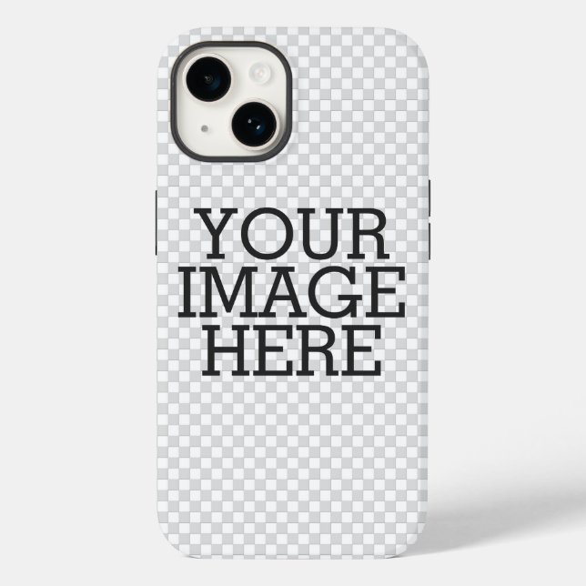 Try Your Image Here One Easy Step Custom Creation Case-Mate iPhone Case (Back)