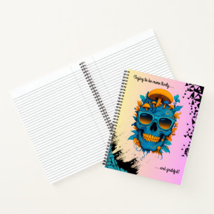 Trying to be more lively.....and grateful! notebook