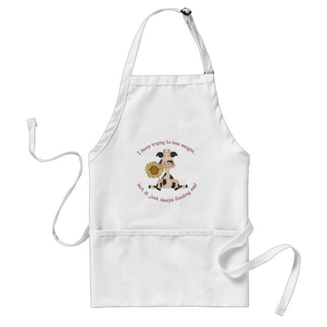 Trying to lose weight standard apron (Front)