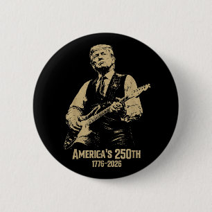 Trymp 4th Of July 6 Cm Round Badge