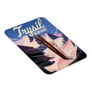 Trysil Norway ski Magnet