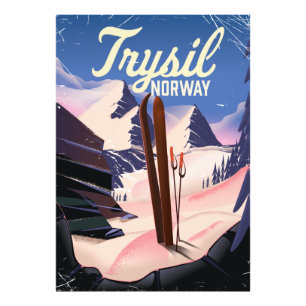 Trysil Norway ski Photo Print
