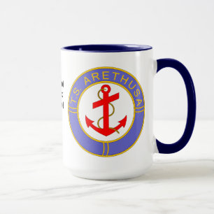 TS Arethusa Badge Mug