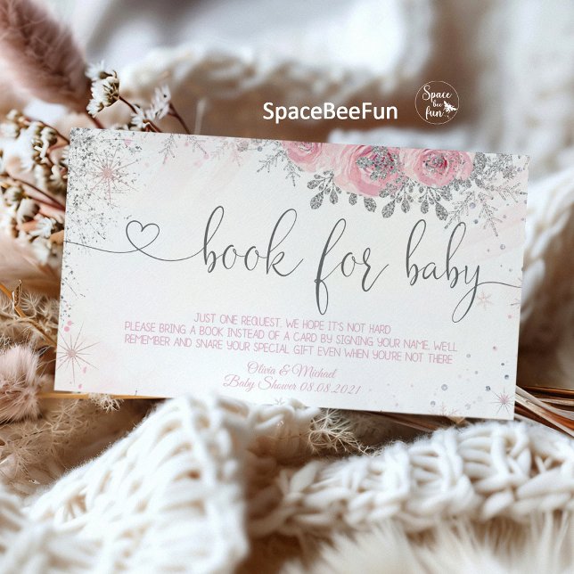 t's Cold Outside Winter Baby shower  Enclosure Card (Winter Baby Shower Diaper Raffle, Winter Diaper Raffle Ticket, It's Cold Outside Diaper Raffle, Snow)