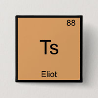 Ts - Eliot Funny Chemistry Element Symbol T-Shirt