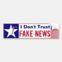 T's for Trump I don't trust fake news