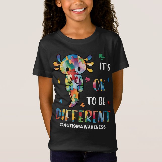 t's Ok to be Different Shirt | Kindness Shirt  (Front)