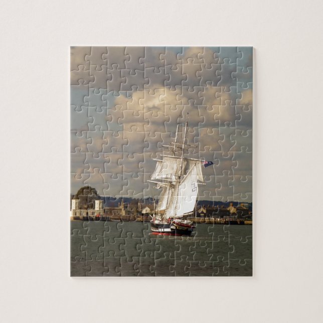 TS Royalist entering Poole Harbour Jigsaw Puzzle (Vertical)