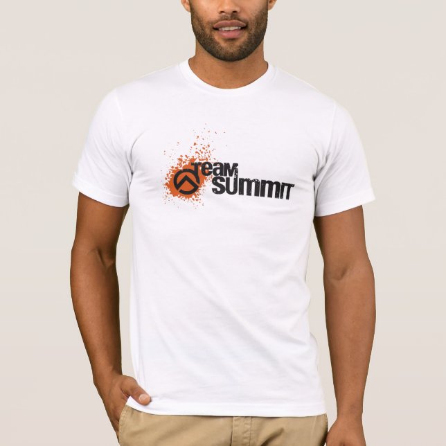 ts-splash-blk-orng T-Shirt (Front)