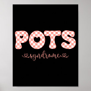 Ts Syndrome Valentine Day Funny Chronic Illness Aw Poster