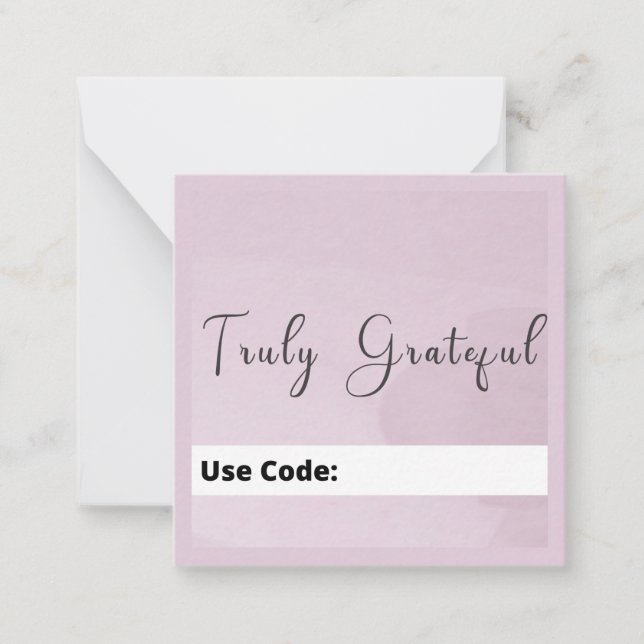 TS - Thank You Card (Front)