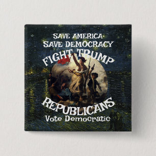 TSA BUTTON VD STD TRUMP TRUMPS REPUBLICAN PARTY HG
