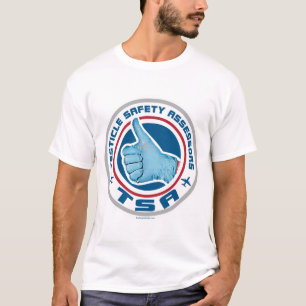 TSA Logo - Testicle Safety Assessors T-Shirt