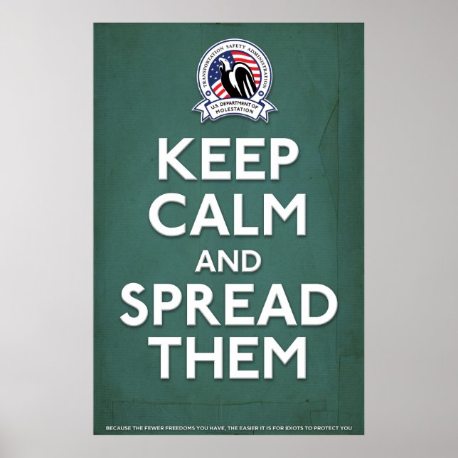 TSA Parody Propaganda Print (Front)