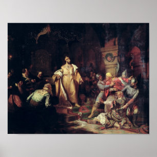Tsar Ivan III  Tearing the Deed of Tatar Khan Poster