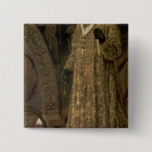 Tsar Ivan IV Vasilyevich 'the Terrible' 1897 15 Cm Square Badge