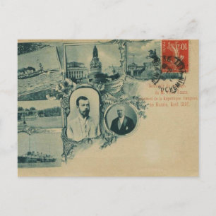 Tsar - visit president of France to Russia #112 Postcard