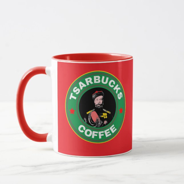 Tsarbucks Coffee Mug (Left)