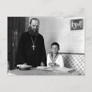 Tsarevitch Alexis Romanov, son tsar of Russia Post Postcard
