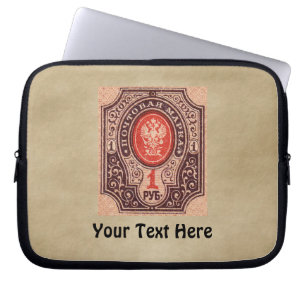 Tsarist Russia Postage Laptop Sleeve
