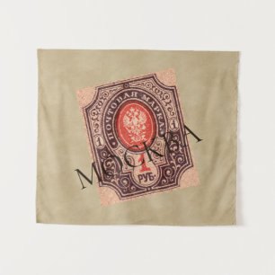 Tsarist Russia Postage Tapestry
