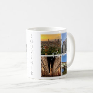 TSC033 FLORENCE, Mosaic, Tuscany, Coffee Mug