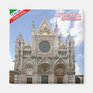 TSC049 SIENA - The Cathedral - Tuscany - Fridge Magnet
