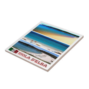 TSC064 ELBA ISLAND, Mosaic, Tuscany, Tile