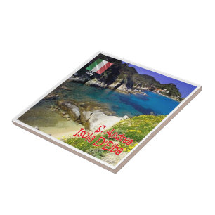TSC069 ELBA ISLAND Sant'Andrea, Tuscany, Tile