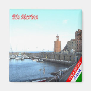 TSC071 RIO MARINA, ELBA Island Tuscany, Fridge Magnet