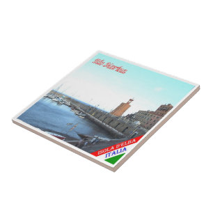 TSC071  RIO MARINA, ELBA Island  Tuscany, Tile