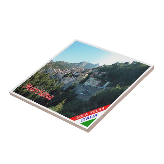 TSC080 MARCIANA, ELBA Island, Tuscany, Tile (Side)