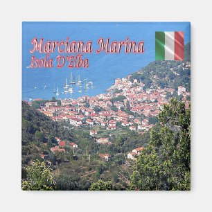 TSC081 MARCIANA MARINA, ELBA Island, Fridge Magnet