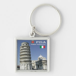 TSC096 LEANING TOWER of PISA, Tuscany, Key Ring