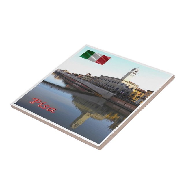 TSC101 PISA, Praetorian Palace, Tuscany, Tile (Side)