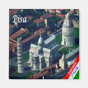 TSC102 PISA, Field of Miracles, Tuscany, Fridge Magnet