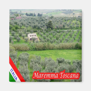 TSC109 TUSCAN MAREMMA, Tuscany, Italy, Fridge Magnet