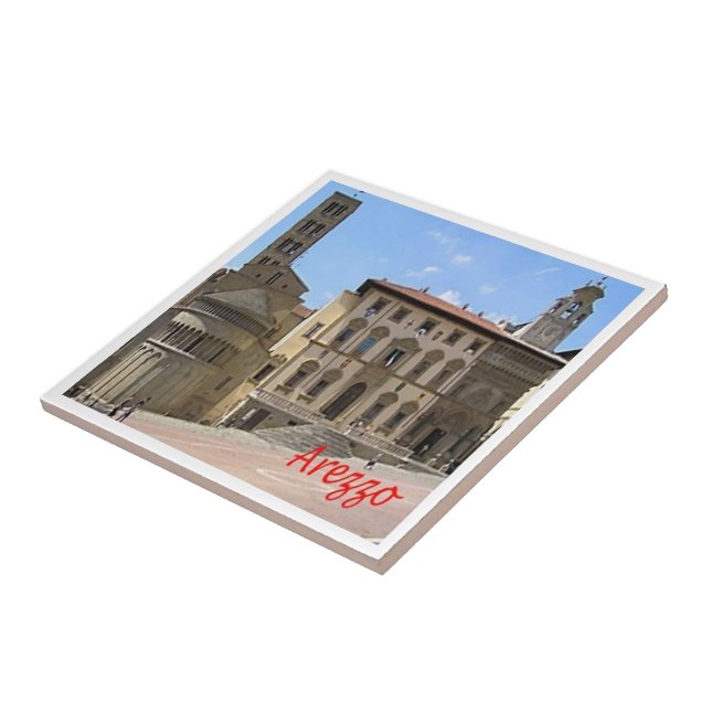 TSC135 AREZZO, Tuscany, Italy, Europe, Tile (Side)