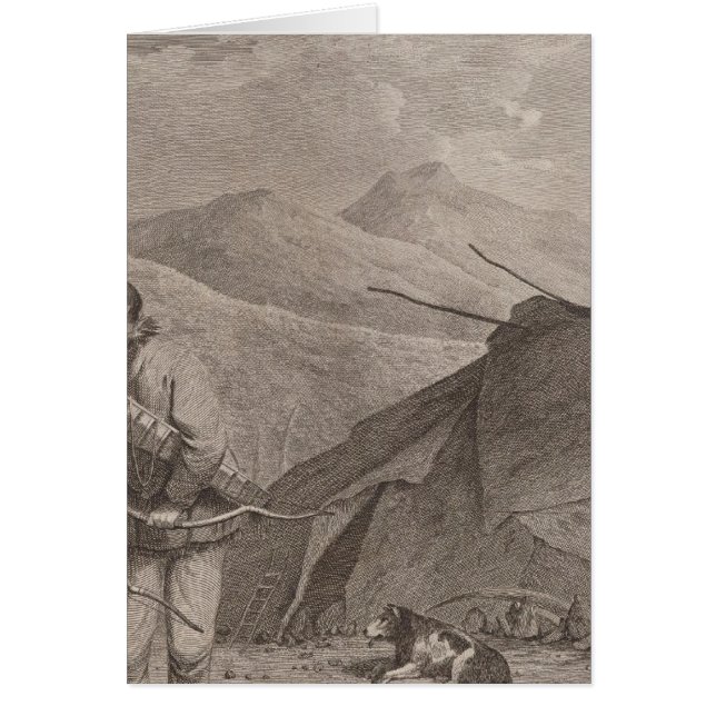 Tschuktschi and habitations, Russia (Front)