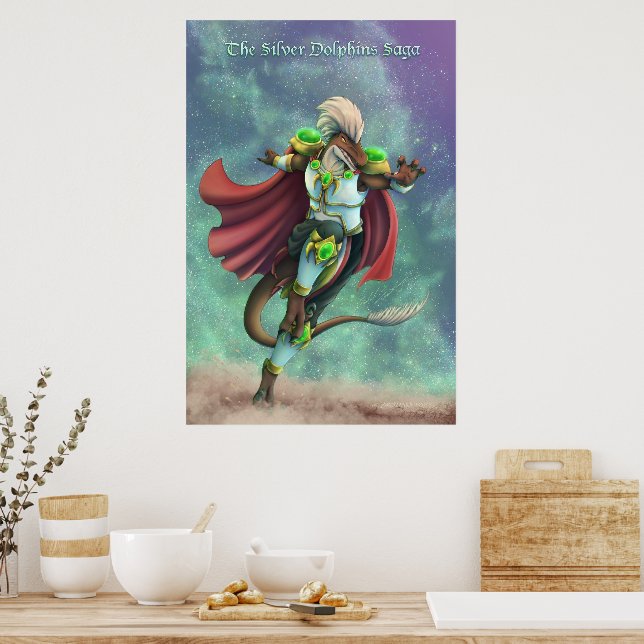 TSDS: Justin Arisdale Cover Art Solo Earth  Poster (Kitchen)