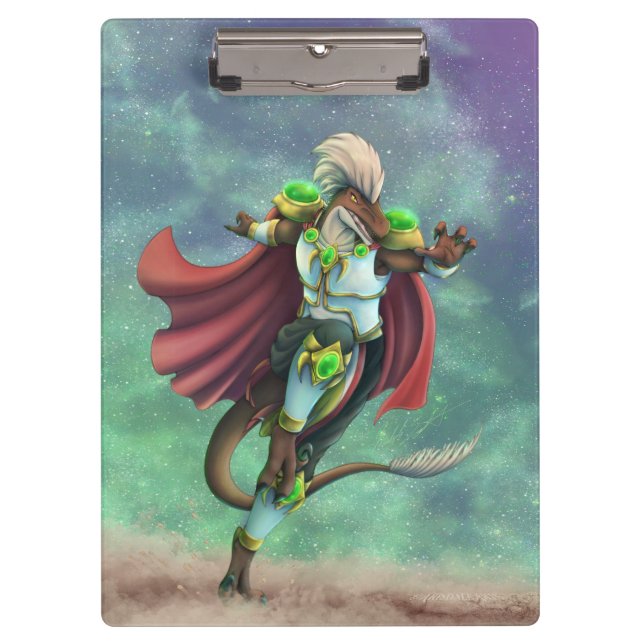 TSDS: Justin Arisdale Cover Art with Miral  Clipboard (Front)