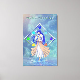 TSDS: Miral Akemi Cover Art Solo Water Canvas Print