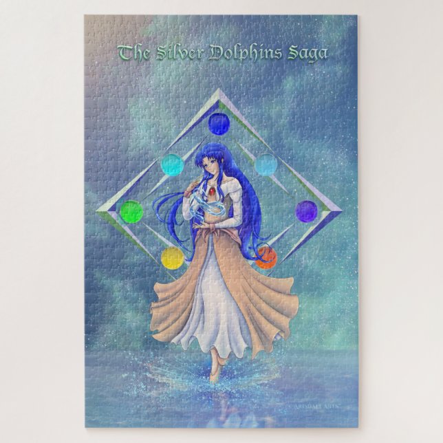 TSDS: Miral Akemi Cover Art Solo Water  Jigsaw Puzzle (Vertical)